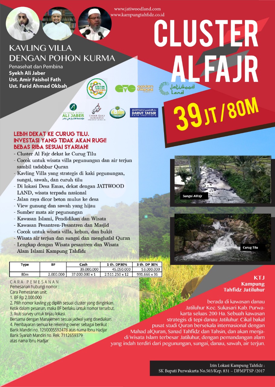 Promo Kampung Tahfidz Jatiluhur – Kavling Produktif di Kawasan Wisata Waduk Jatiluhur 10 Promo Kampung Tahfidz Jatiluhur – Kavling Produktif di Kawasan Wisata Waduk Jatiluhur 10