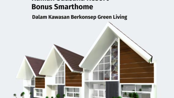 Jual Rumah Bogor Berkonsep Mezzanine dan Smarthome di Kawasan Sharia Green Living