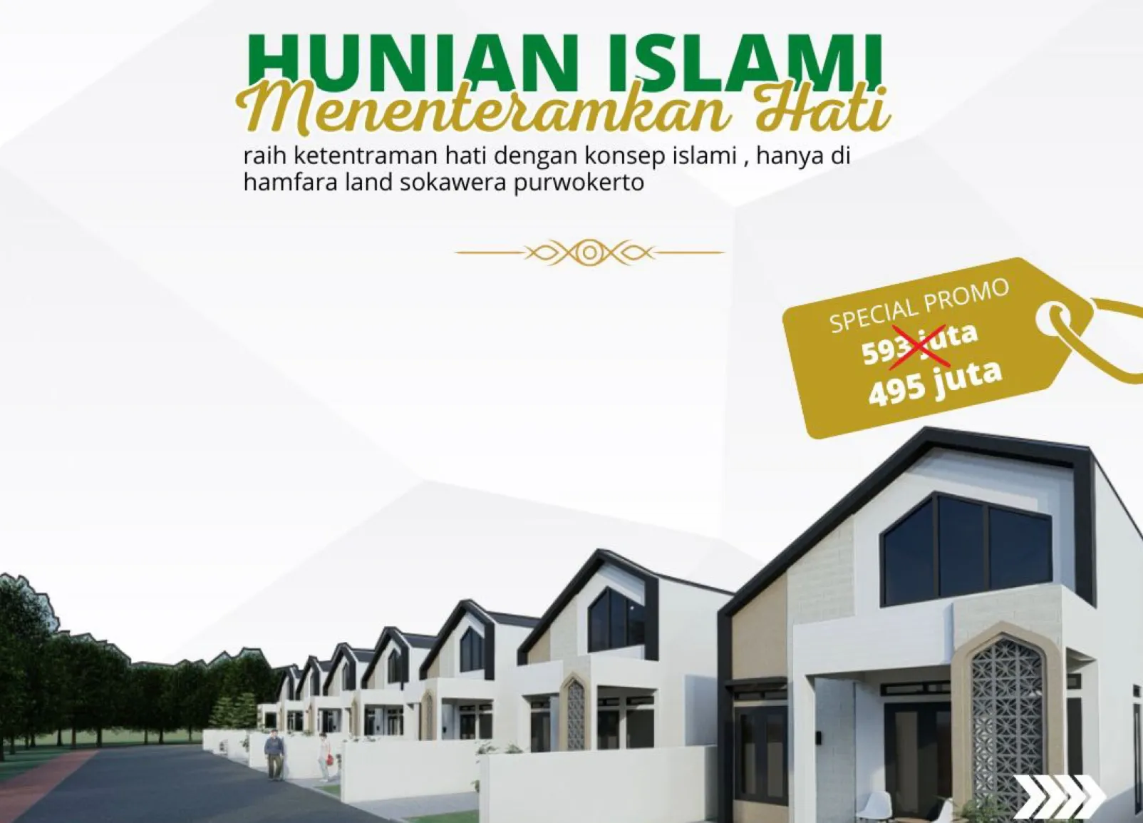 Dijual Rumah Syariah di Purwokerto: Hamfara Land Sokawera