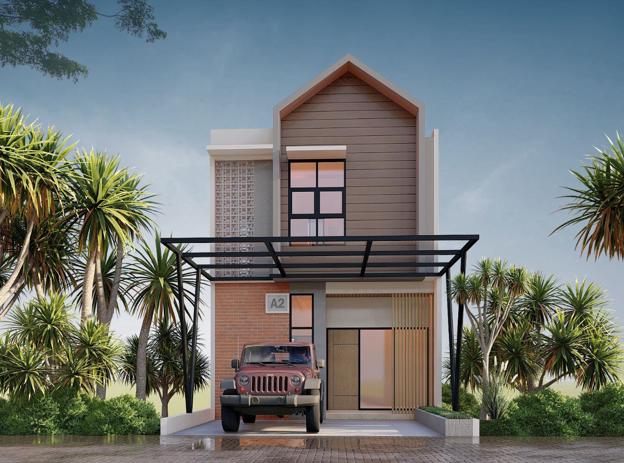 Rumah 2 Lantai Baru di Buaran Serpong: HANA Residence Tipe 55 LT 69, Rp 868 Jutaan 7 Rumah 2 lantai baru di Buaran Serpong HANA Residence dekat Unpam