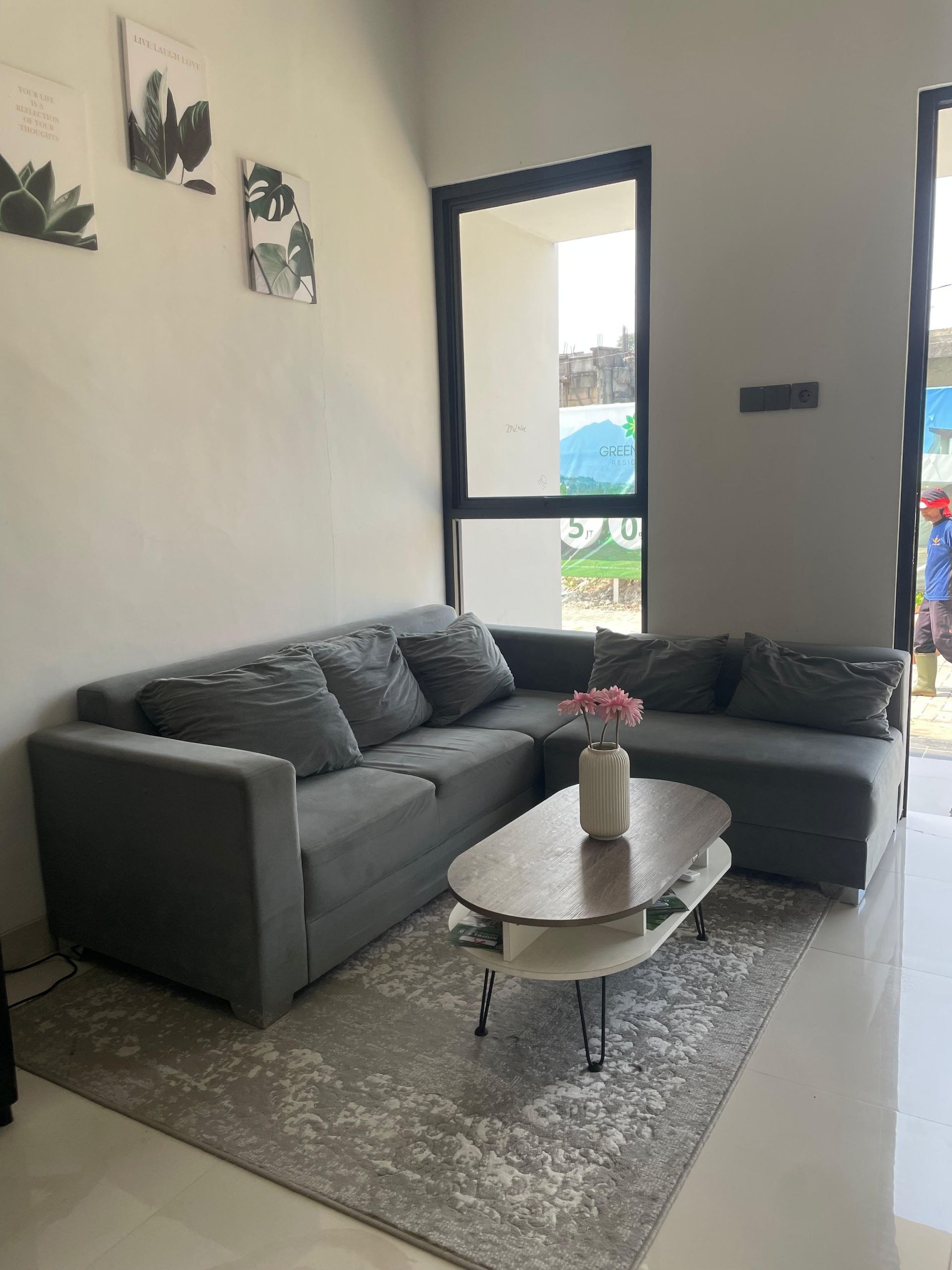 Green View Residence 2 – Rumah 2 Lantai di Cifor Bogor Tipe 50/60 Harga Rp850 Jutaan 140 Ruang tamu Green View Residence 2 Cifor Bogor rumah 2 lantai tipe 50/60 interior modern